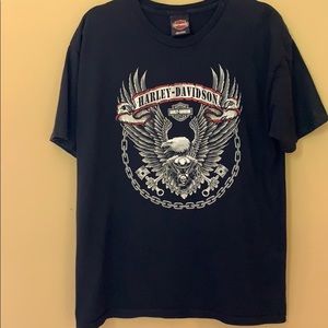🔆Harley-Davidson Tee Shirt Men’s Black Large